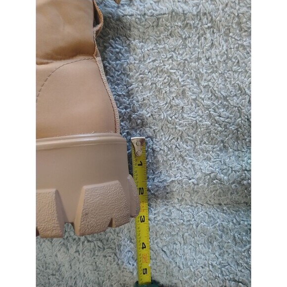 Steve Madden Platform Boots 5.5 Y2K Outdoor Camel - Picture 5 of 10